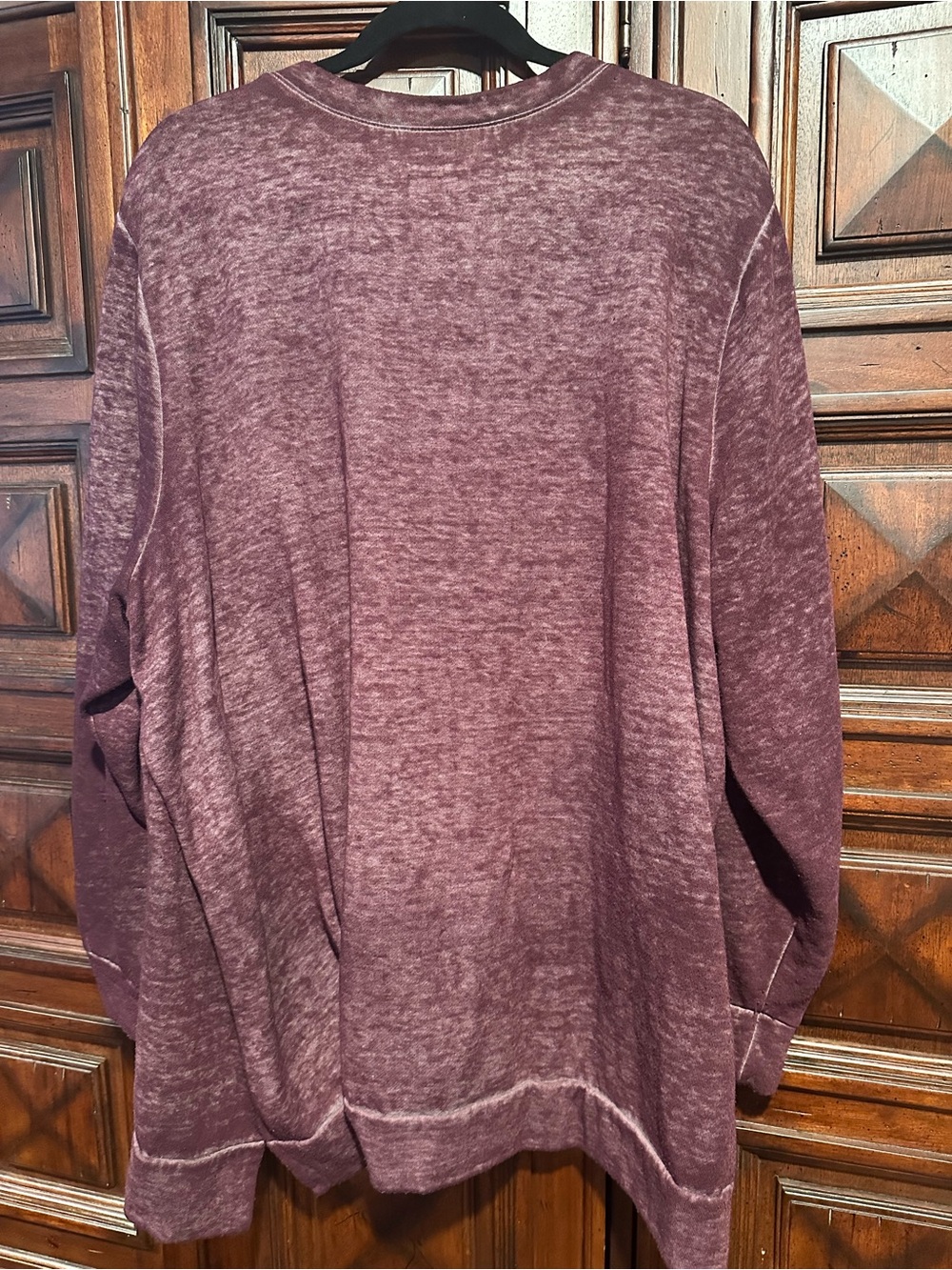26/28 Lane Bryant Women's Blessed purple Sweatshirt distressed look - Picture 5 of 6